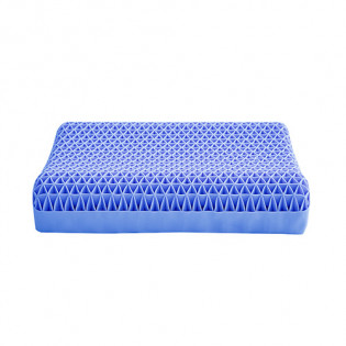 YuyueHome Stress Relief Cervical Pillow Blue
